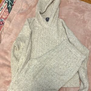Auden Cream hooded pajama set